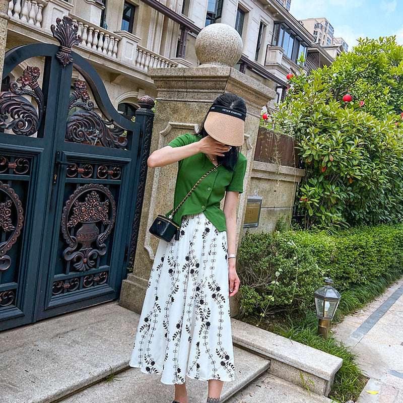 Irregular Slit T-shirt