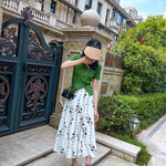 Irregular Slit T-shirt