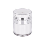 Cream Jar Vacuum Bottle Dispense Container & Mask Brush
