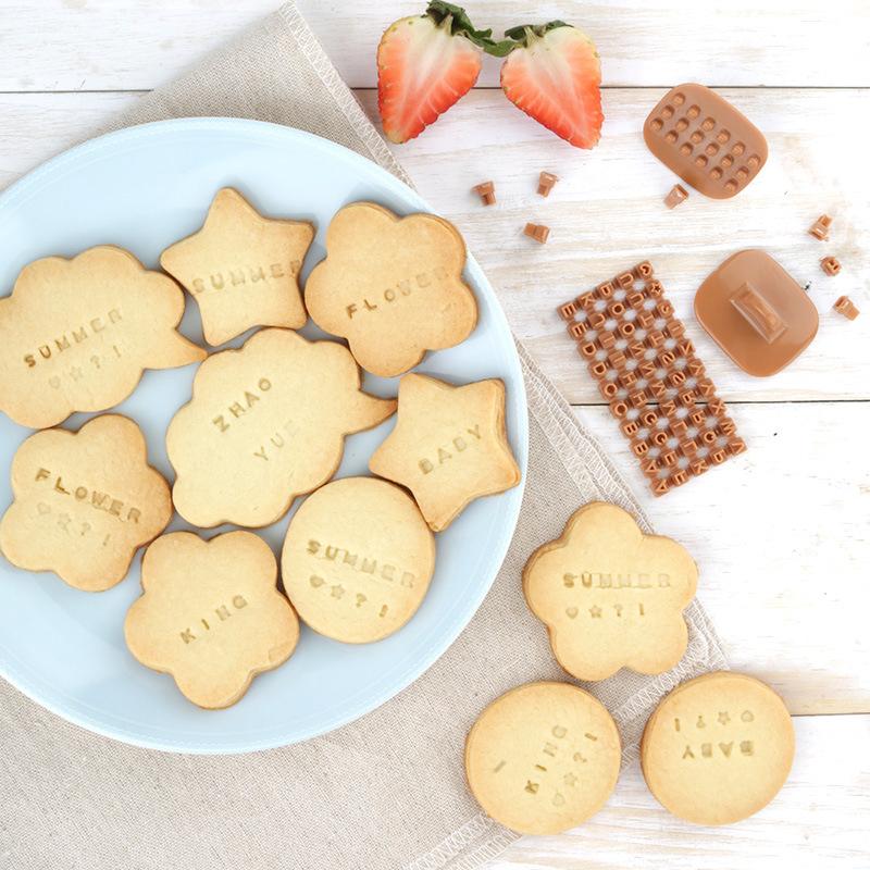 English Alphabet Biscuit Mould