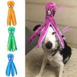 Pre-Sale>>Octopus Squeaky Plush Chew Toy
