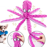 Pre-Sale>>Octopus Squeaky Plush Chew Toy