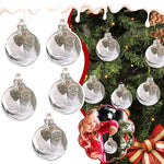 Christmas Memorial Ornament Feather Ball Personalised White Feather Bauble- A Piece of My Heart Is In Heaven