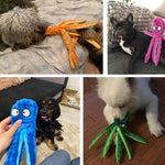 Pre-Sale>>Octopus Squeaky Plush Chew Toy