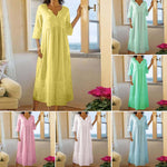 COTTON LINEN SNAP FRONT DUSTER