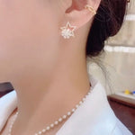 Five-pointed Star Rotatable Earrings