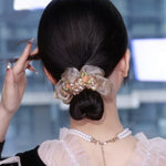 Crystal Large Intestine Hair Ties