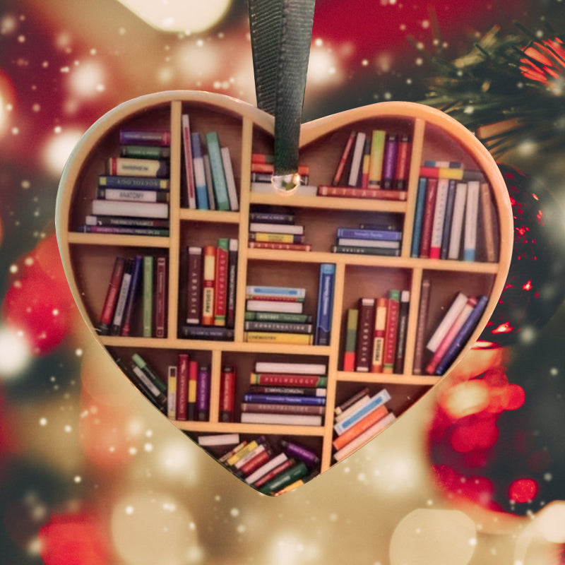 Cute Heart-shaped Bookshelf Decoration🎁Christmas Gift🎁