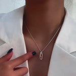 Forever Linked Together Necklace to Mom&Daughter Grandnana&Grand-daughter