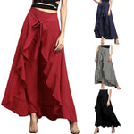 Women Long Chiffon Skirt