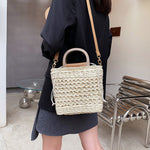 Straw Casual Tote Bag