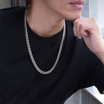 Titanium Steel Cuban Necklace