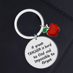 Stylish Inspirational Stainless Steel Keychain