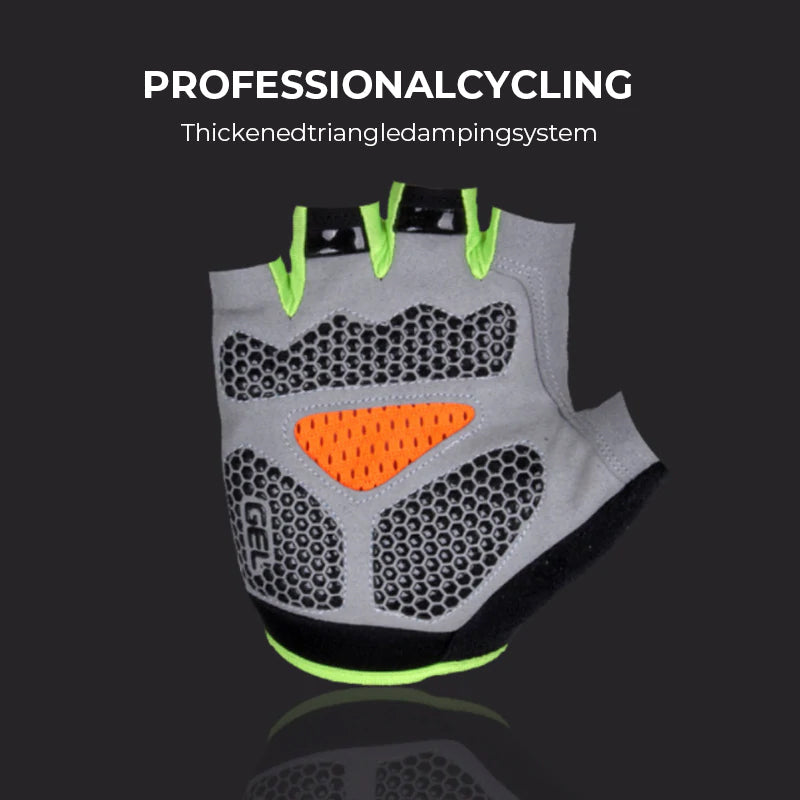 Biking Mittens Sports Half Finger Gloves Breathable & Non-Slip