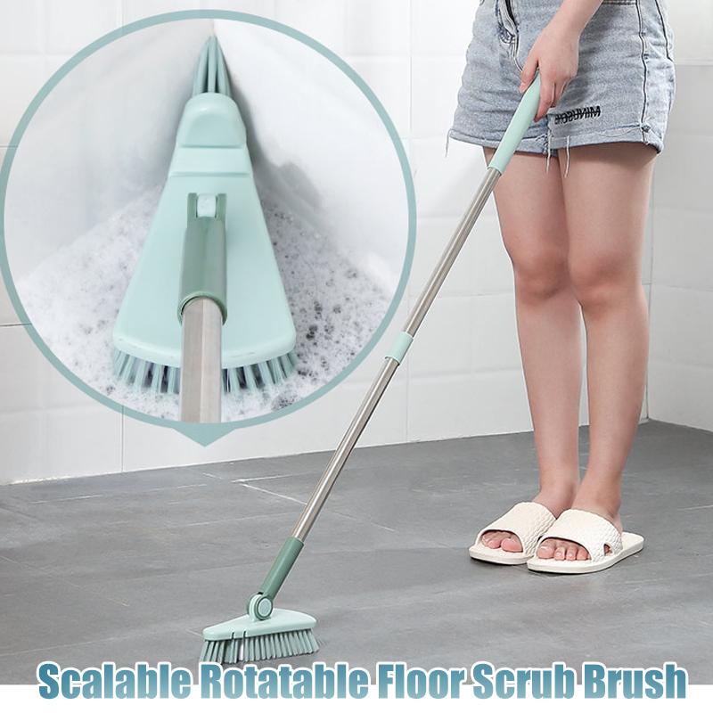 Rotatable Floor Scrub Brush