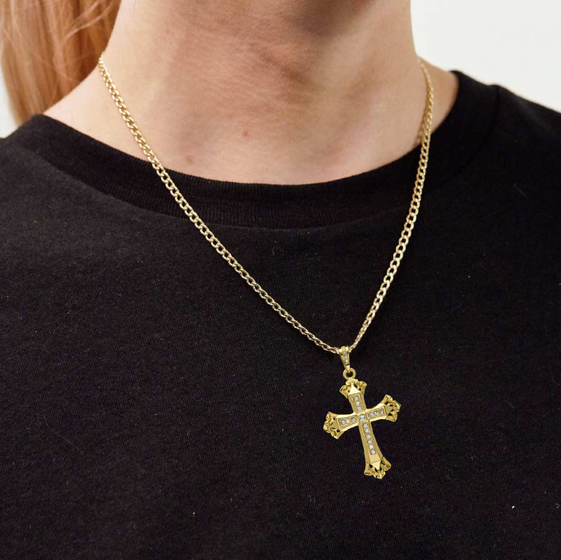 Diamond Cross Pendant