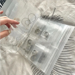 Transparent Jewellery Album Storage Bag