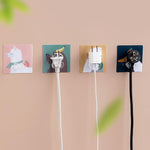 Strong Multi Purpose Transparent Plastic Pasting Hook