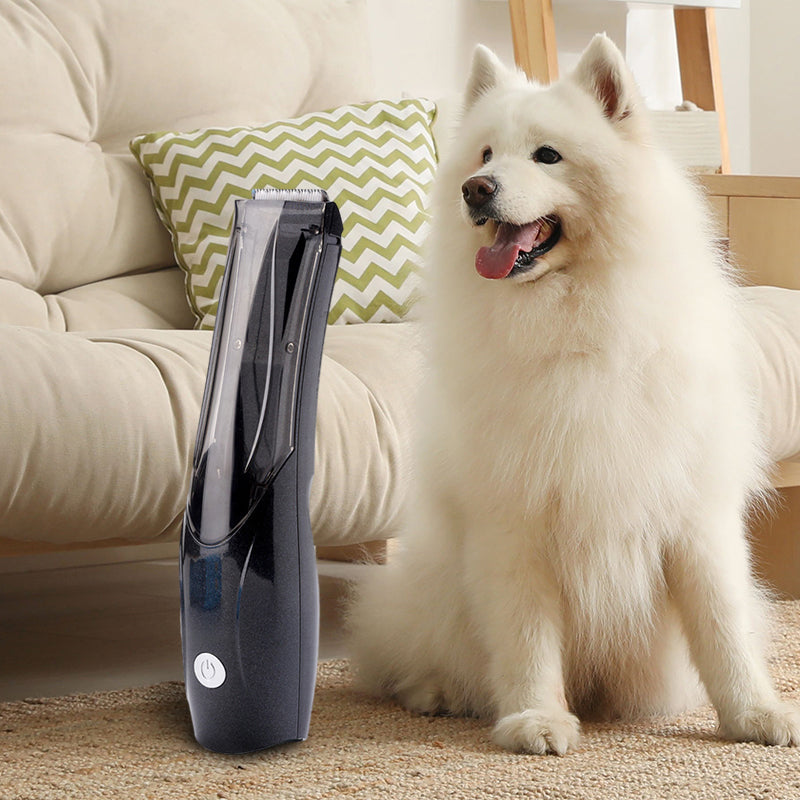 Pet Hair Clipper With Suction