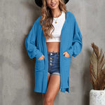 Pocket Hooded Cardigan Jacket