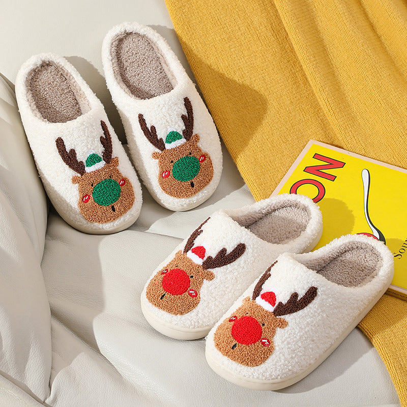 Reindeer Cozy Home Slippers