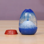 Volcano Eruption Egg Shape Sandglass Liquid Hourglass