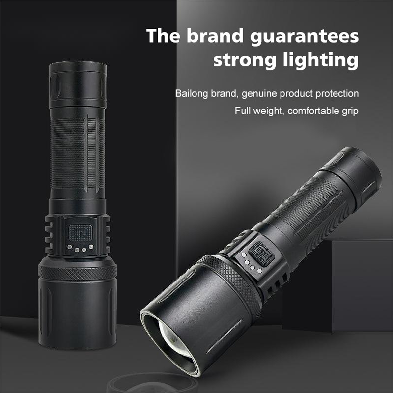 Outdoor Ultra-bright Laser Waterproof Flashlight