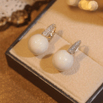 Emerald Pearl Ear Cuffs