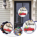 Interchangeable Vintage Truck Welcome Sign
