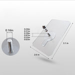 Punch-free Tranaparent Hooks (10pcs)