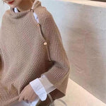 6 IN 1 Ladies Knitted Bib Shawl Scarf Clothes