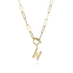 Letter Pendant Necklace