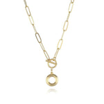 Letter Pendant Necklace