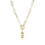 Letter Pendant Necklace