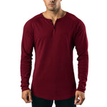 Three Button Basic T-Shirt
