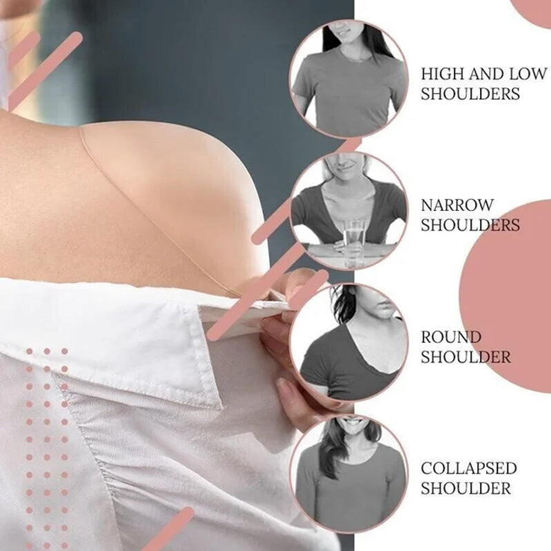 NATURALLY SOFT ANTI-SLIP SHOULDER PADS