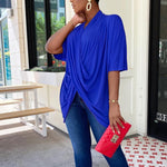 Multicolor Crossover T-Shirt