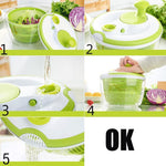 Household Salad Dehydrator Manual Vegetable Washing Machine