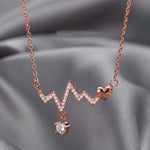 Withinhand ECG Collarbone Necklace