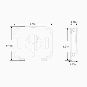 360° Rotatable Laptop Holder