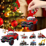 Car-Boat-Christmas iron Ornament