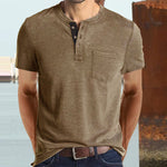 Men's Cotton Multi Color Short Sleeve T-shirt