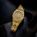 Vintage Engraved Men's Watch
