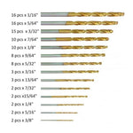 Steel Titanium-plated Twist Drill Bit (99 PCs)