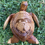 Hawaiian Turtle Wood Carving