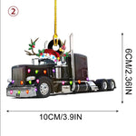 Car-Boat-Christmas iron Ornament
