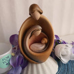Nativity Scene Holy Family Carved