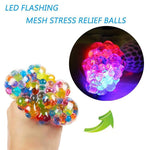 Rainbow Squeeze Ball Mesh Ball