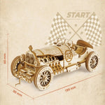 🧒Hot sale 50% OFF🔥Super Wooden Mechanical Model Puzzle Set