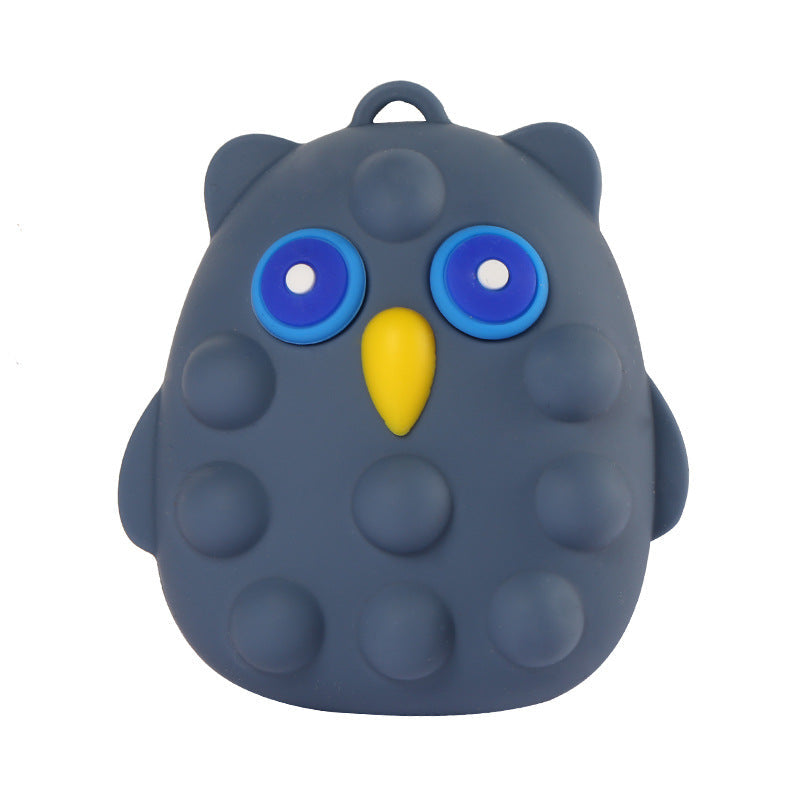 3D Anti-Pressure Squeeze Owl Ball